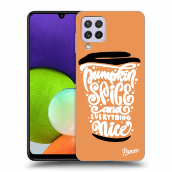Ovitek za Samsung Galaxy A22 A225F - Pumpkin coffee