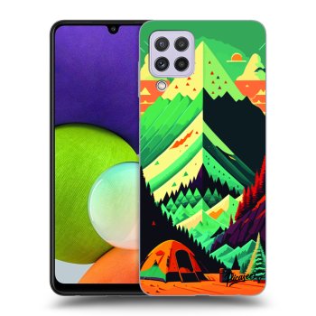 Picasee silikonski črni ovitek za Samsung Galaxy A22 A225F 4G - Whistler