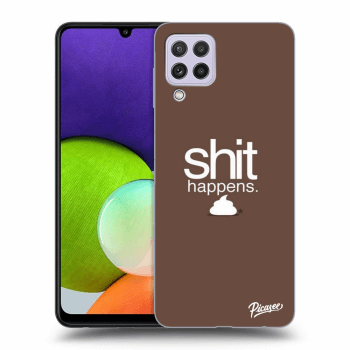 Ovitek za Samsung Galaxy A22 A225F - Shit happens