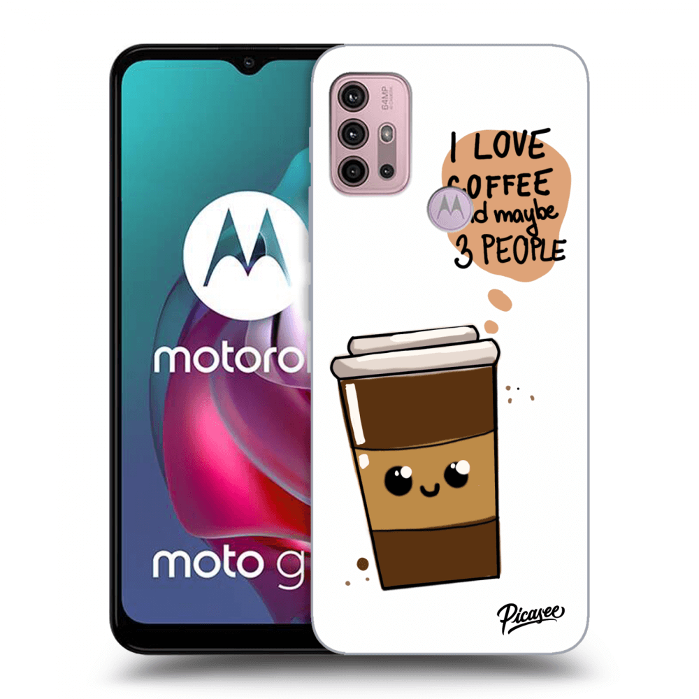 Picasee ULTIMATE CASE za Motorola Moto G30 - Cute coffee