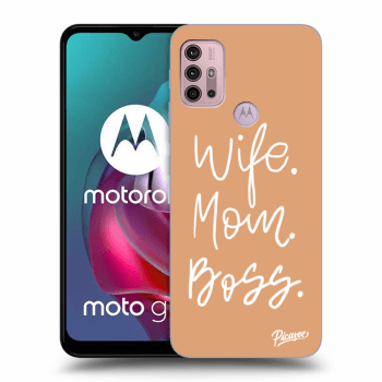 Ovitek za Motorola Moto G30 - Boss Mama
