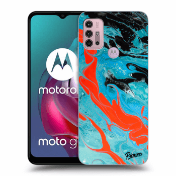 Ovitek za Motorola Moto G30 - Blue Magma