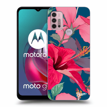 Ovitek za Motorola Moto G30 - Hibiscus