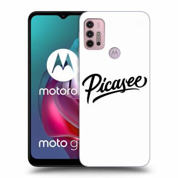 Ovitek za Motorola Moto G30 - Picasee - old logo - black