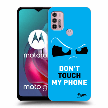 Ovitek za Motorola Moto G30 - Cloudy Eye - Blue