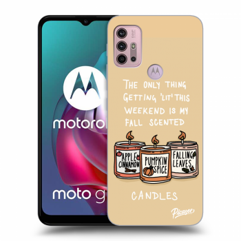 Ovitek za Motorola Moto G30 - Candles