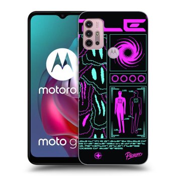 Picasee silikonski črni ovitek za Motorola Moto G30 - HYPE SMILE