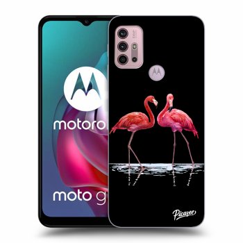 Picasee ULTIMATE CASE za Motorola Moto G30 - Flamingos couple