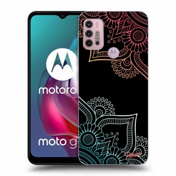Ovitek za Motorola Moto G30 - Flowers pattern