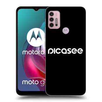 Ovitek za Motorola Moto G30 - Picasee - new logo - white