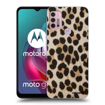 Ovitek za Motorola Moto G30 - Brown Tiger