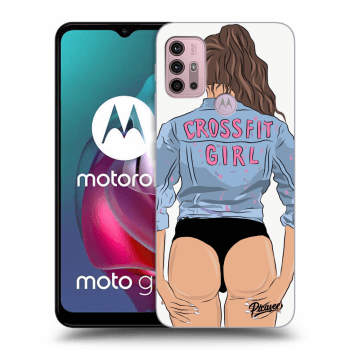 Ovitek za Motorola Moto G30 - Crossfit girl - nickynellow