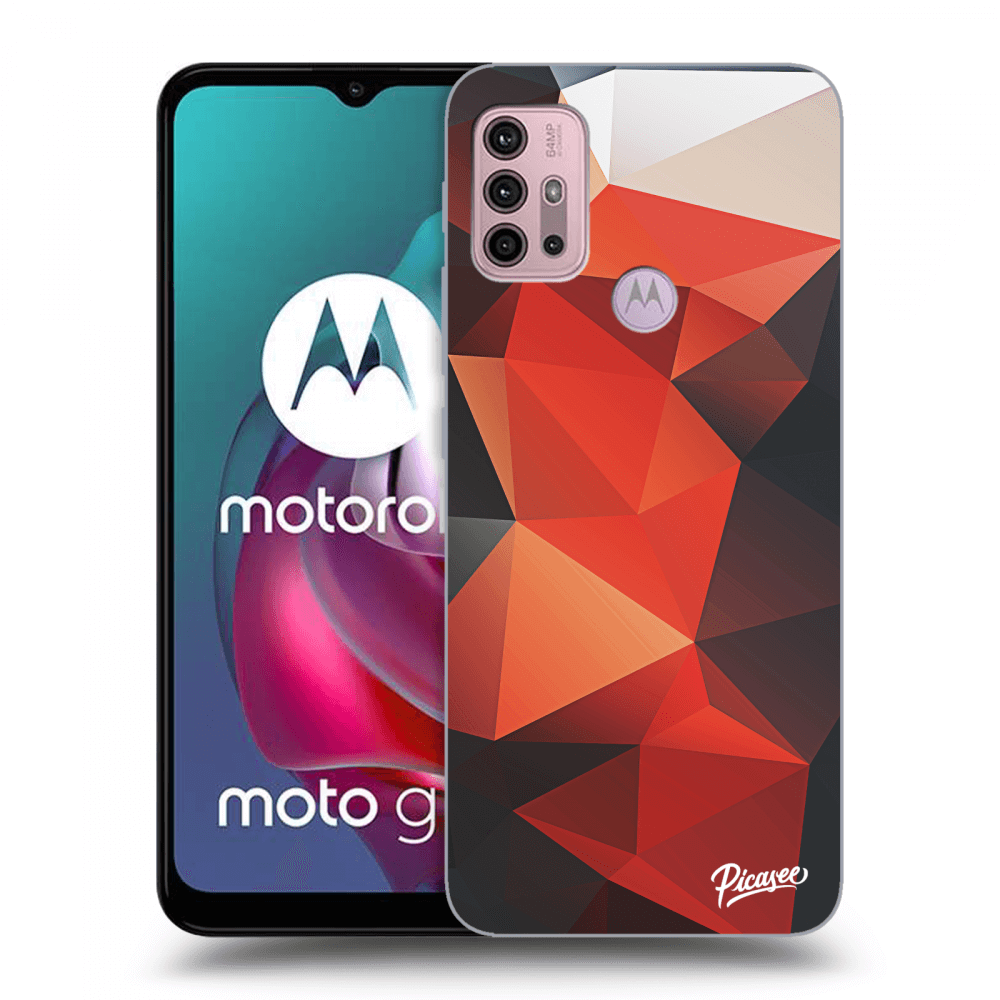 Picasee silikonski črni ovitek za Motorola Moto G30 - Wallpaper 2