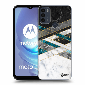 Ovitek za Motorola Moto G50 - Black & White geometry
