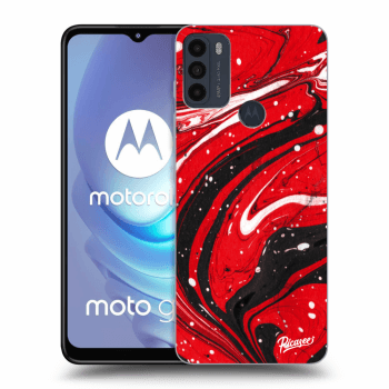 Ovitek za Motorola Moto G50 - Red black