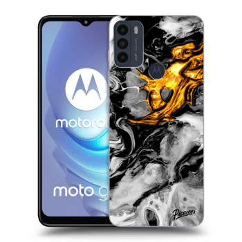 Ovitek za Motorola Moto G50 - Black Gold 2