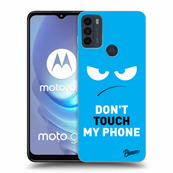 Ovitek za Motorola Moto G50 - Angry Eyes - Blue