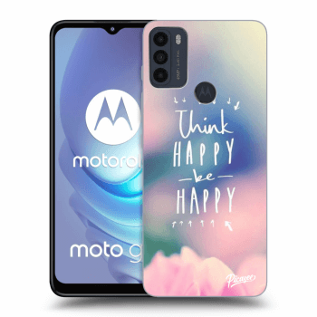 Ovitek za Motorola Moto G50 - Think happy be happy