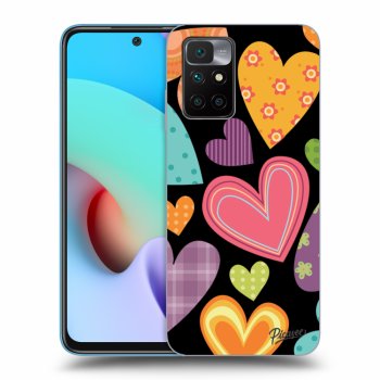 Ovitek za Xiaomi Redmi 10 - Colored heart