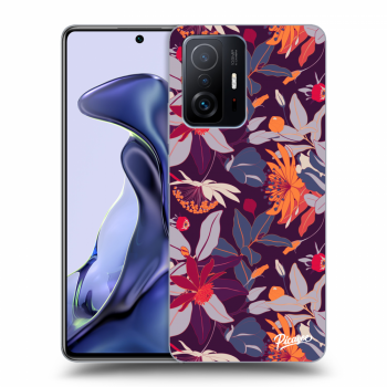 Ovitek za Xiaomi 11T - Purple Leaf