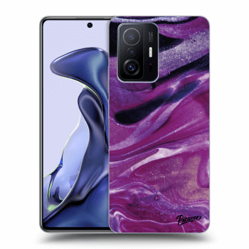 Ovitek za Xiaomi 11T - Purple glitter