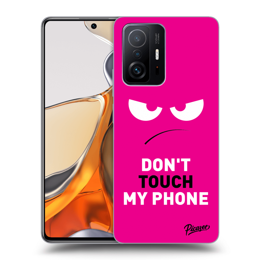 Picasee ULTIMATE CASE za Xiaomi 11T Pro - Angry Eyes - Pink