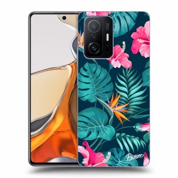 Ovitek za Xiaomi 11T Pro - Pink Monstera