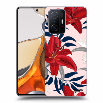 Ovitek za Xiaomi 11T Pro - Red Lily