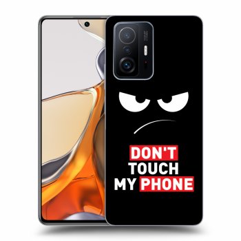 Ovitek za Xiaomi 11T Pro - Angry Eyes - Transparent