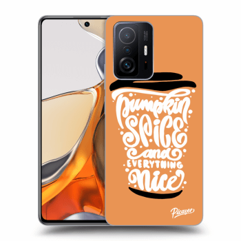 Ovitek za Xiaomi 11T Pro - Pumpkin coffee