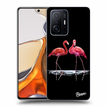 Picasee ULTIMATE CASE za Xiaomi 11T Pro - Flamingos couple