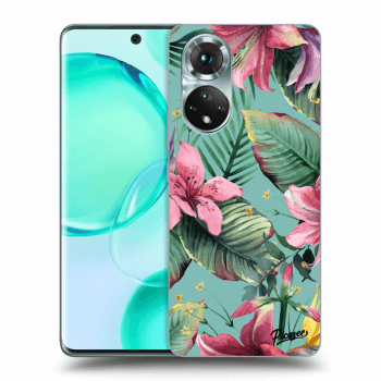 Picasee silikonski črni ovitek za Honor 50 5G - Hawaii