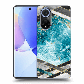 Ovitek za Huawei Nova 9 - Blue geometry