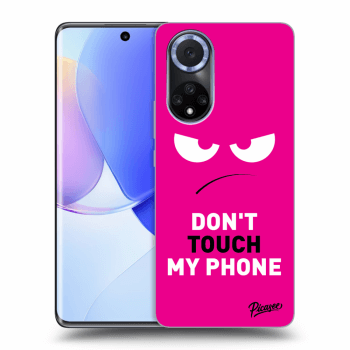 Ovitek za Huawei Nova 9 - Angry Eyes - Pink