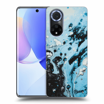 Picasee silikonski črni ovitek za Huawei Nova 9 - Organic blue