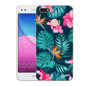 Ovitek za Huawei P9 Lite Mini - Pink Monstera