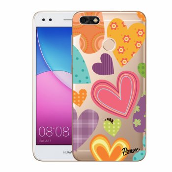 Ovitek za Huawei P9 Lite Mini - Colored heart