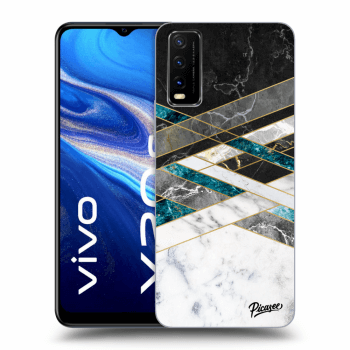 Ovitek za Vivo Y20s - Black & White geometry