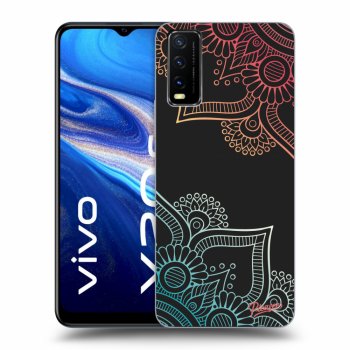 Ovitek za Vivo Y20s - Flowers pattern