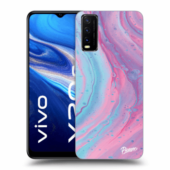 Ovitek za Vivo Y20s - Pink liquid