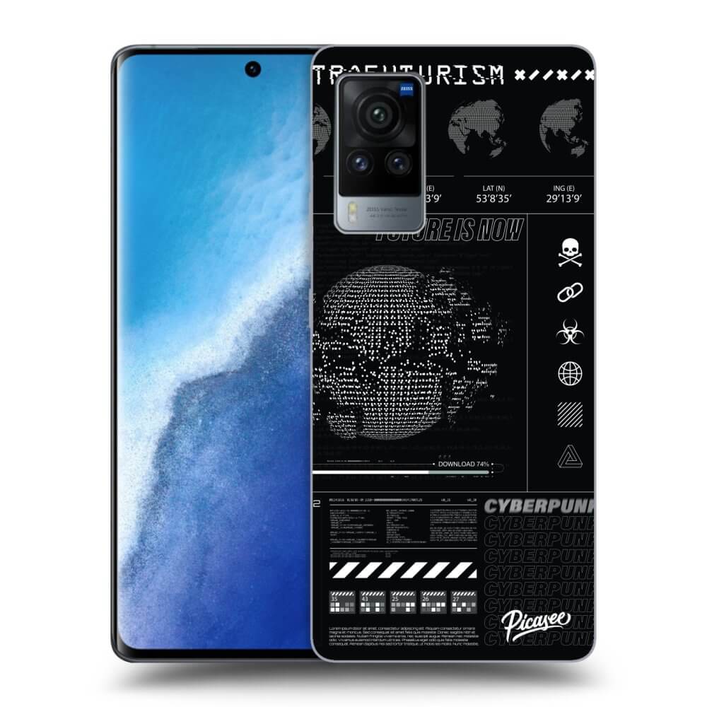 Picasee silikonski črni ovitek za Vivo X60 Pro 5G - FUTURE