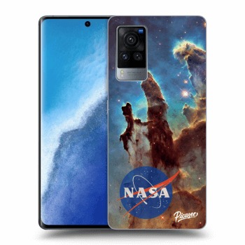 Picasee silikonski črni ovitek za Vivo X60 Pro 5G - Eagle Nebula
