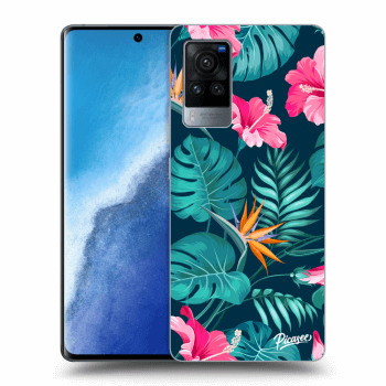 Ovitek za Vivo X60 Pro 5G - Pink Monstera