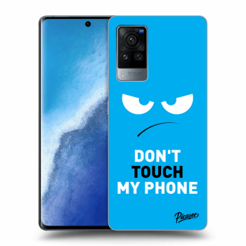 Ovitek za Vivo X60 Pro 5G - Angry Eyes - Blue