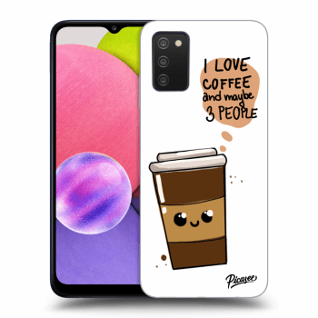 Ovitek za Samsung Galaxy A03s A037G - Cute coffee
