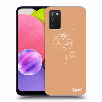 Ovitek za Samsung Galaxy A03s A037G - Peonies