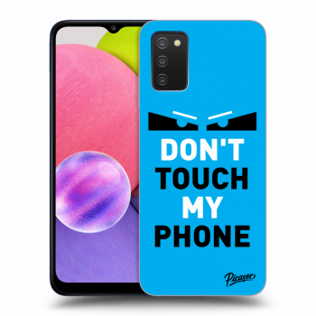 Ovitek za Samsung Galaxy A03s A037G - Shadow Eye - Blue