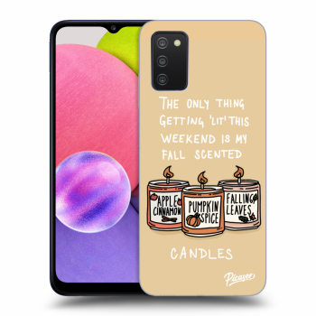 Ovitek za Samsung Galaxy A03s A037G - Candles