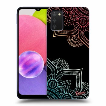 Ovitek za Samsung Galaxy A03s A037G - Flowers pattern