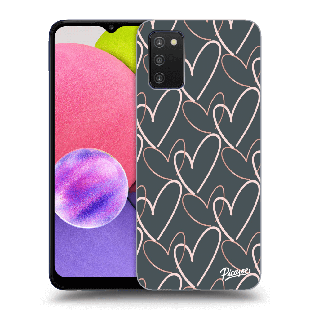 Picasee ULTIMATE CASE za Samsung Galaxy A03s A037G - Lots of love